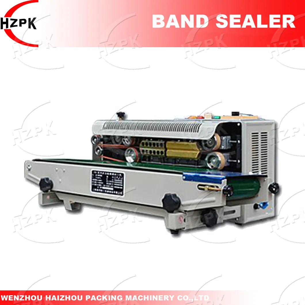 Fr-980 Automatic Continuous Band Sealing Machine with Solid-Ink Coding