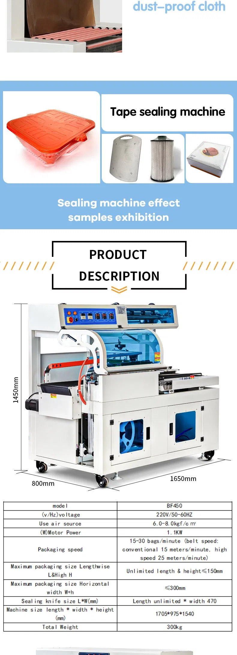 Full Automatic Sealing Cellophane Wrap Machinery with Good Price