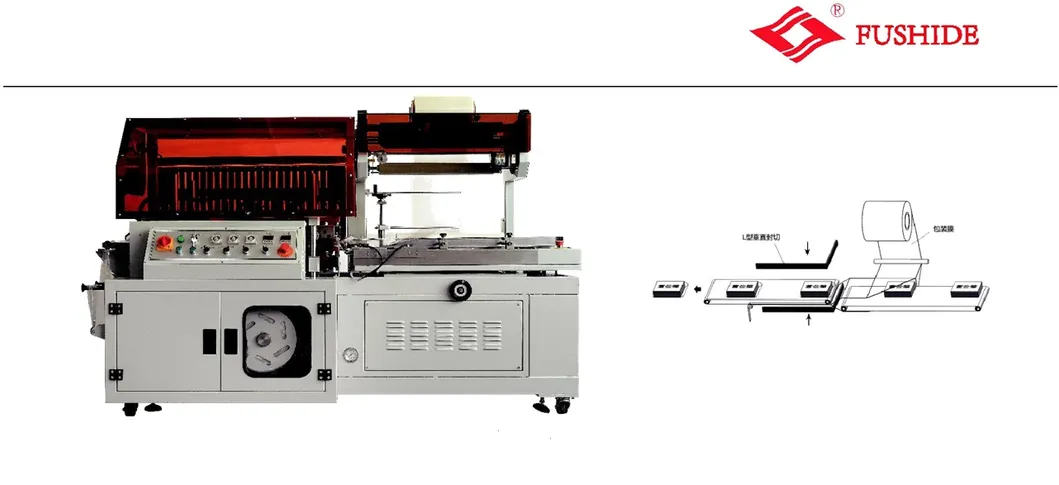 Fully-Auto Shrink Packing Machine for Carton and Paper Trays Products