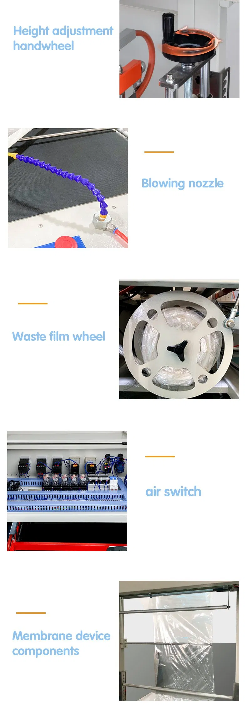 Fully Automatic Bf Side Sealing Machine with High Production Efficiency