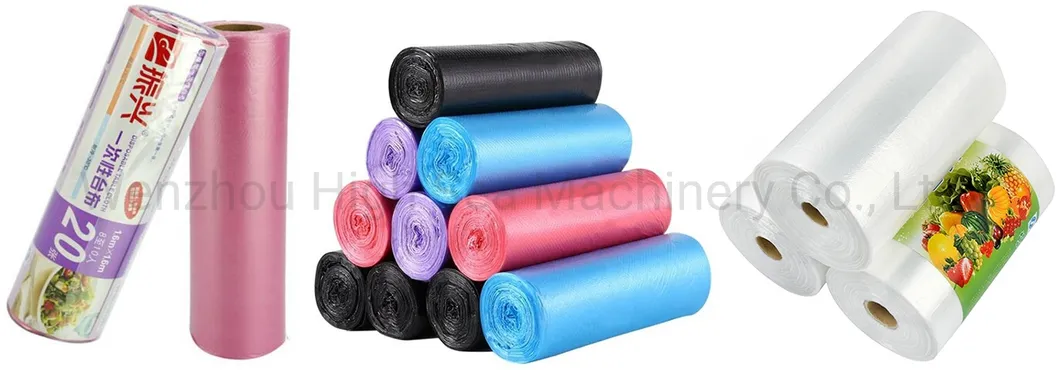 Fully Automatically Plastic Bag on Roll with Core or Coreless Disposable Table Cover Making Machine Manufacturers