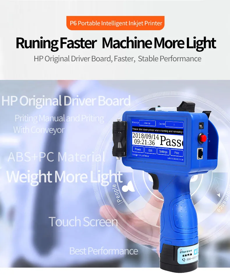 Handheld Printer 2580 Ink Compatible Portable Handheld Inkjet Printer Code Printer 2588 2580 45 45si Solvent Ink