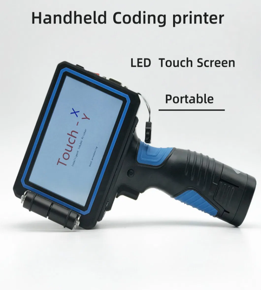 Handjet Portable Inkjet Batch Code Printer on Wood/Metal/Plastic/Carton