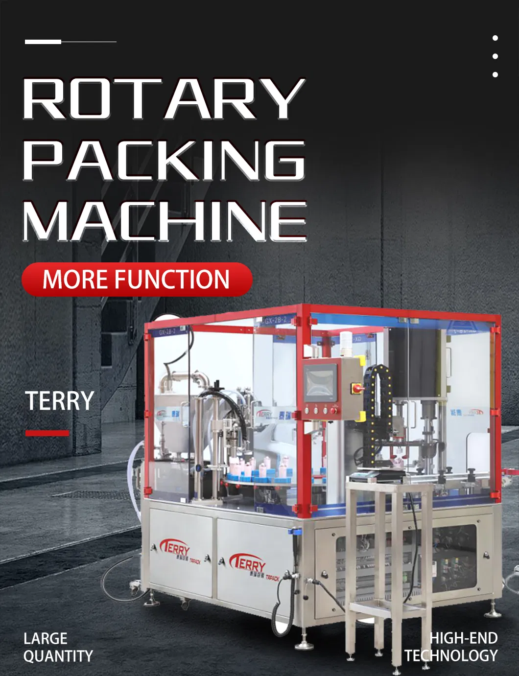 High Efficiency with 1 Year Warranty Automatic Filling and Sealing Machine for Cream