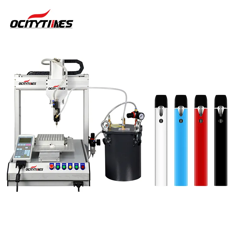 High Precision Delta 8 D9 Automatic Cbd Vape Cartridge Filling Machine