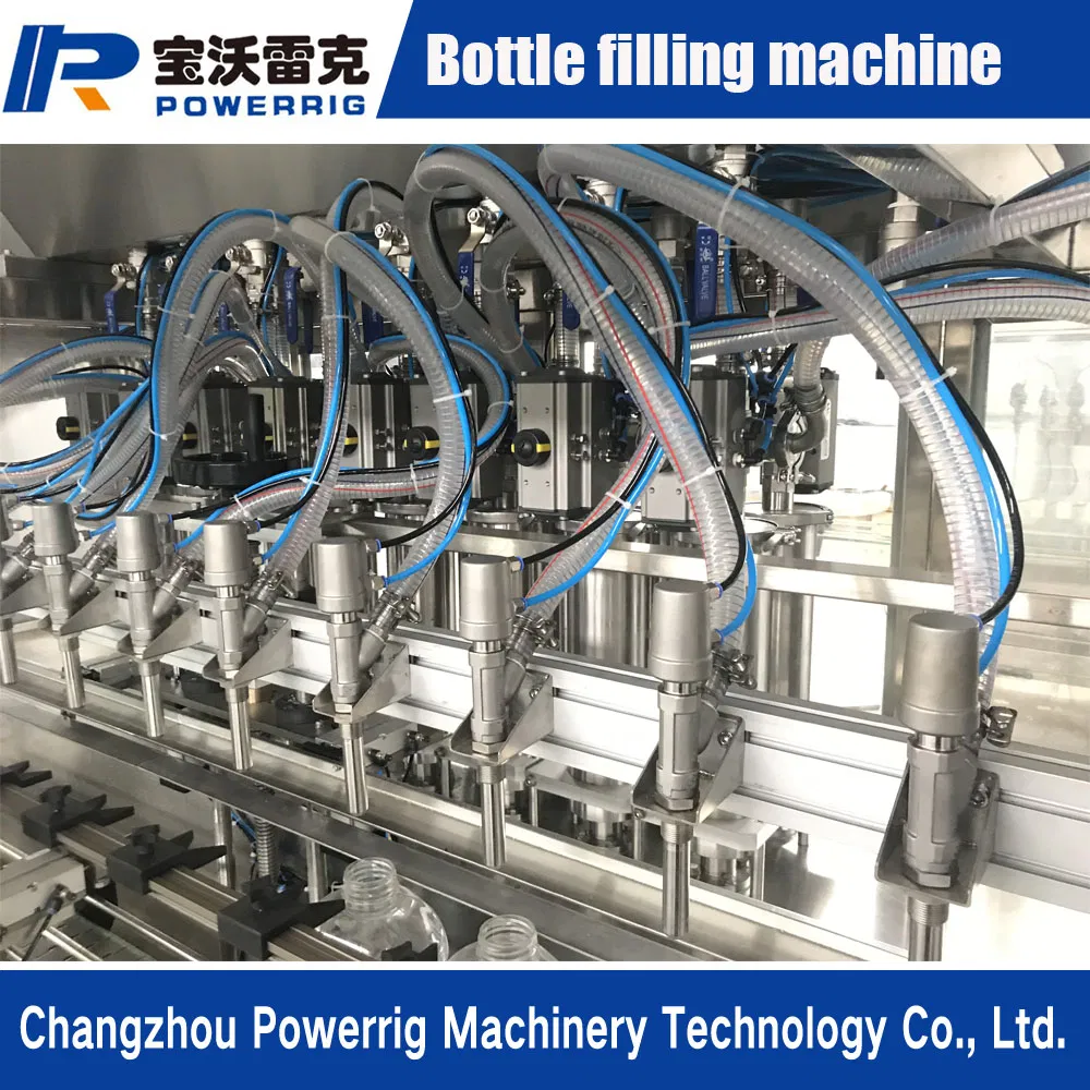 High Production Automatic Filling 500ml Small Bottle Honey Glass Bottle Filling and Capping Machine