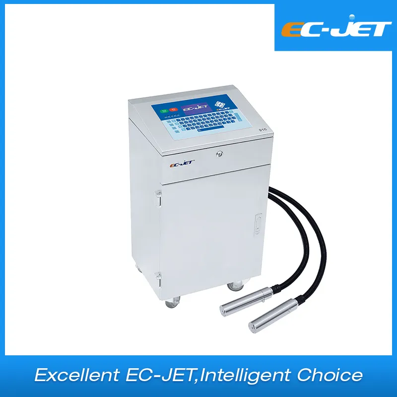 High Quality Portable Continuous Inkjet Printer for Batch Code (EC-JET910)