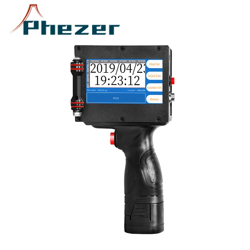 High Resolution Date Code Printer Expiry Handy Inkjet Printers