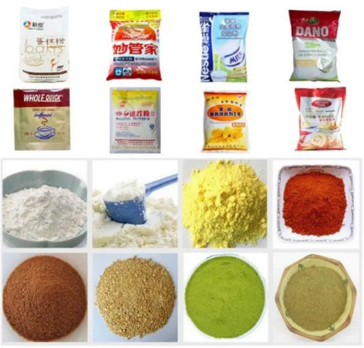High Speed Automatic Power Packing Machine Vertical Powder Packing Machine Automatic Flour Packing Machine