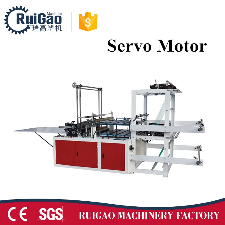 High Speed Nylon Vest Cloth Garment Bag Making Machinery