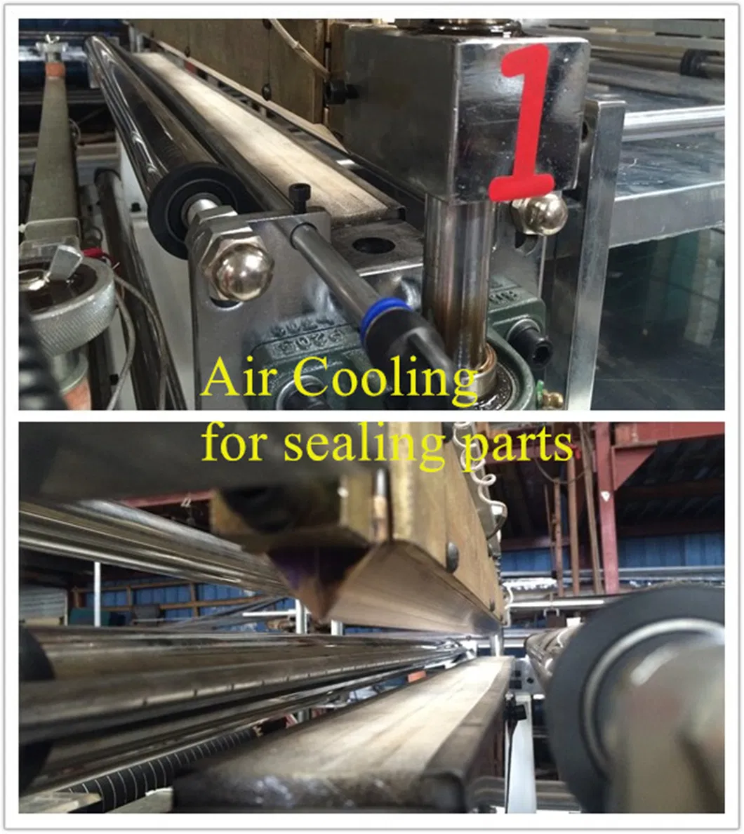 High Speed Nylon Vest Cloth Garment Bag Making Machinery