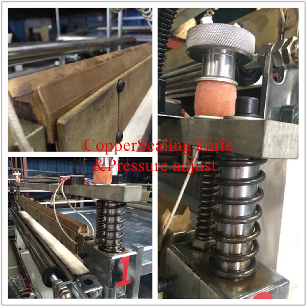 High Speed Nylon Vest Cloth Garment Bag Making Machinery