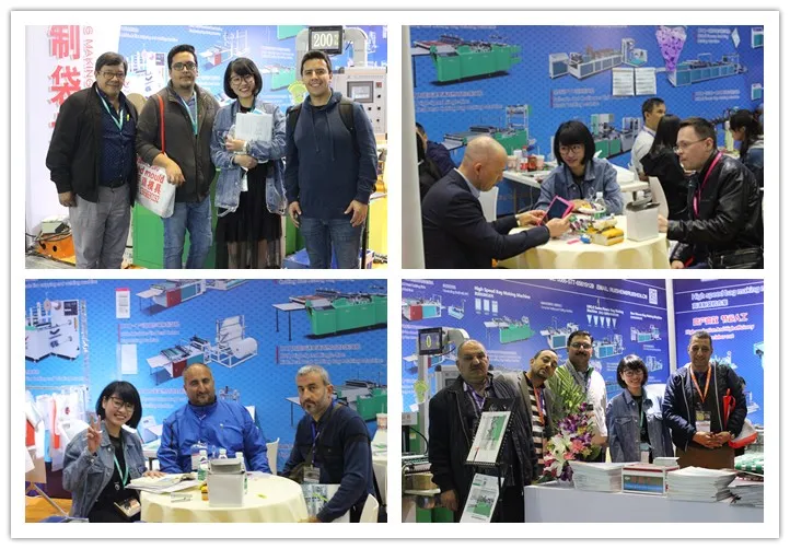 High Speed Plastic Laminating Film Gusset Stand up Zipper Pouch Making Machine