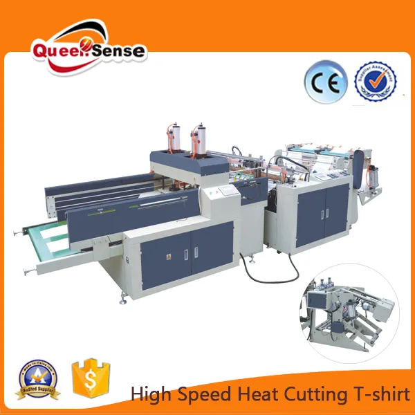 High Speed T-Shirt Bag Making Machine