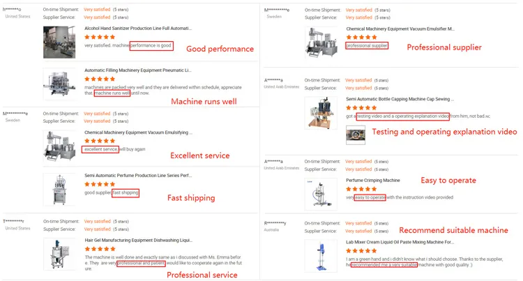 Horizontal Self-Suction Shower Jel Shampoo Filling Machine