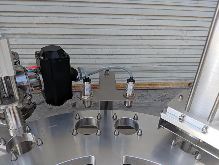 Hot Sale Automatic Jelly Ice Cream Cup Filling Sealing Machine with Mixing and Printer