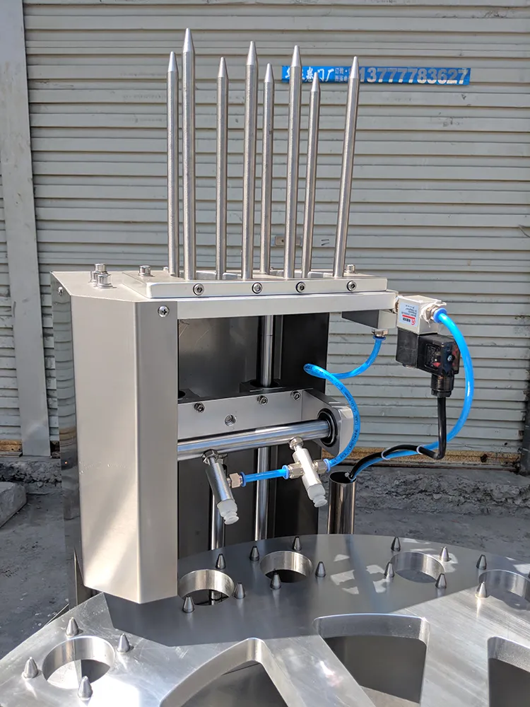 Hot Sale Automatic Jelly Ice Cream Cup Filling Sealing Machine with Mixing and Printer