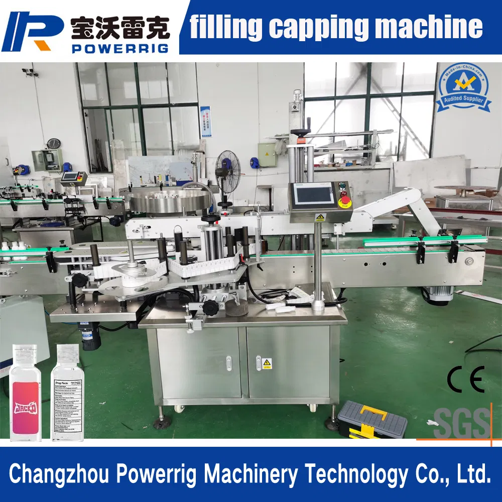 Hot Sale Hand Sanitizer Gel Liquid Bottle Filling Capping and Labeling Machine