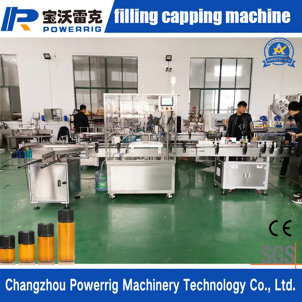 Hot Sale Hand Sanitizer Gel Liquid Bottle Filling Capping and Labeling Machine