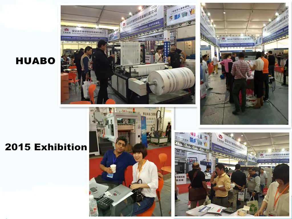 Huabo Automatic Non Woven Bag Making Machinery