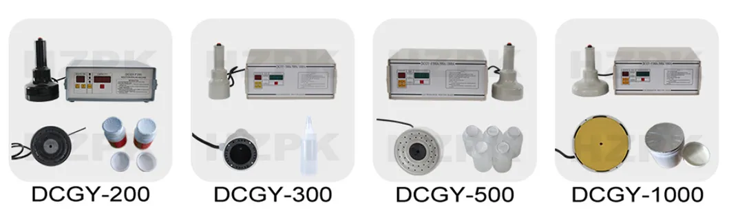 Hzpk Dcgy-1000 Automatic Can Packing and Induction Sealing Machine