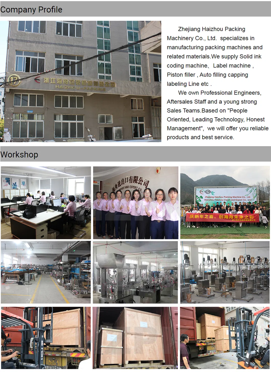 Hzpk Lx6000h Automatic Horizontal Auto Cap Aluminum Foil Food Induction Sealing Packaging Machine