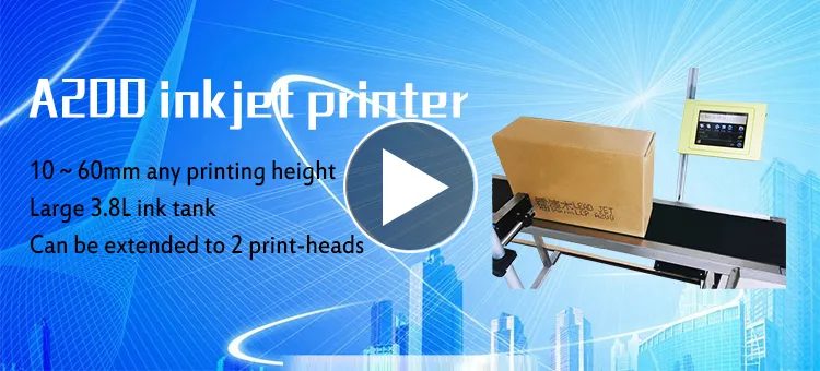 Industrial Portable Large Character Inkjet Expiry Date Printer (A100)