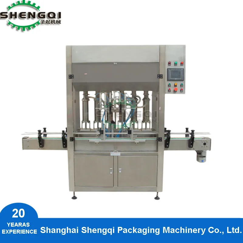 Jam Paste Peanut Butter Can Bottle Filler Fully Automatic Shampoo Cream Oil Sauce Honey Liquid Filling Machine