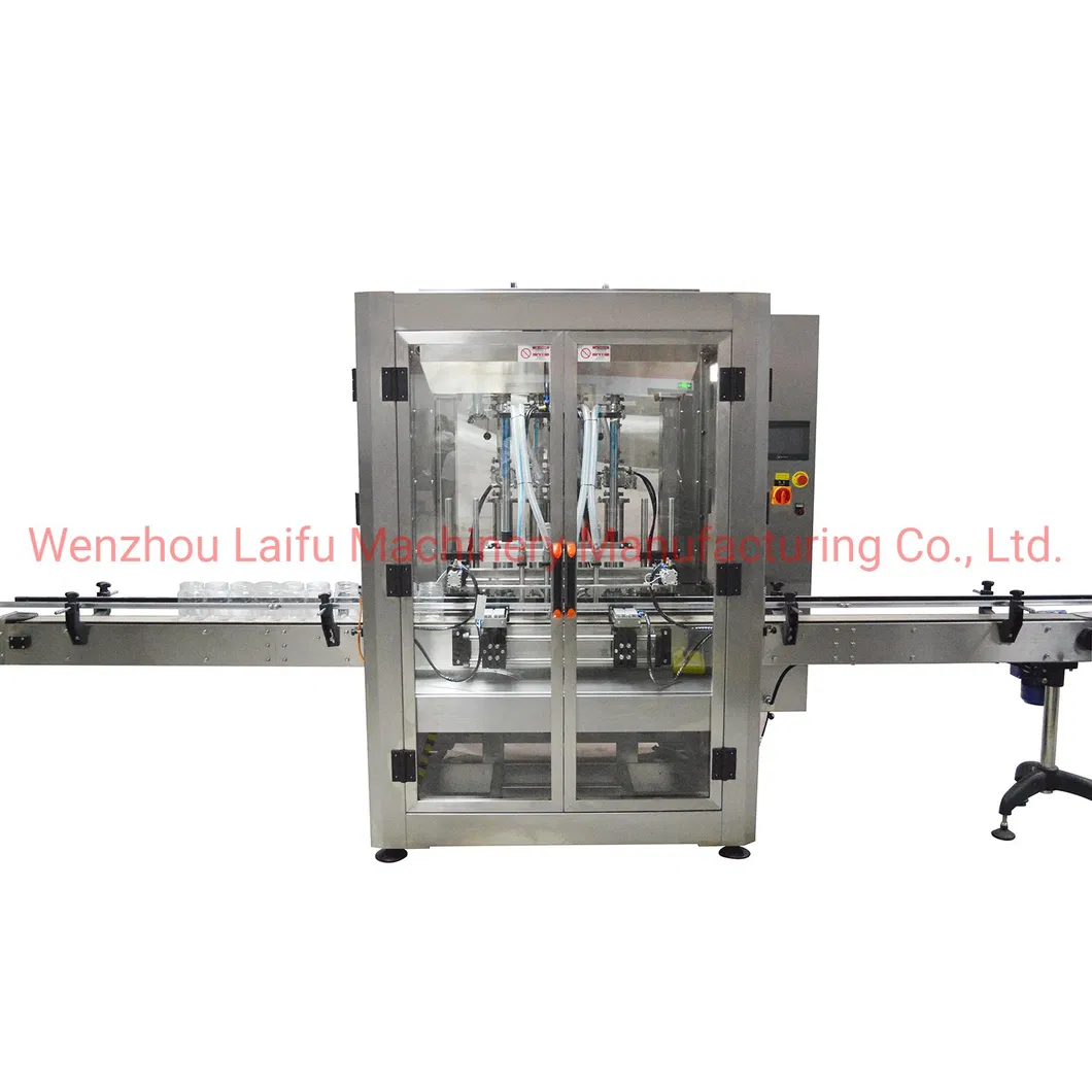 Linear Type Soy Sauce Filling Machine with Servo Motor Drive