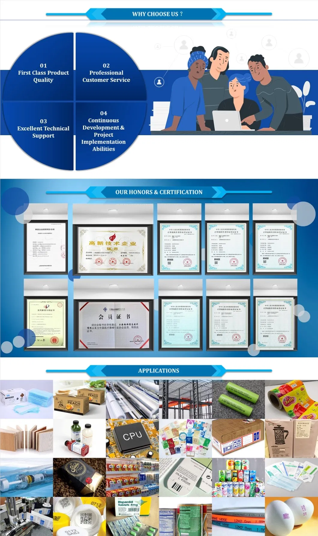 Loogal 4 Printhead Multi-Language Digital Thermal Inkjet Printer Coding Machine