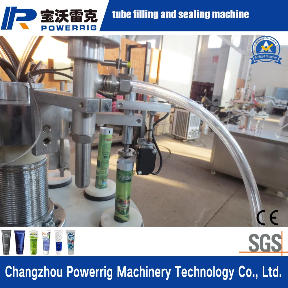 Manual Loading Plastic Tube Filling Sealing Machine for Alcohol Sanitizer Gel