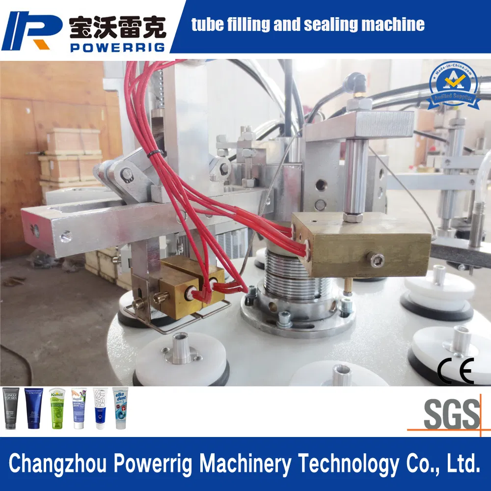 Manual Loading Plastic Tube Filling Sealing Machine for Alcohol Sanitizer Gel