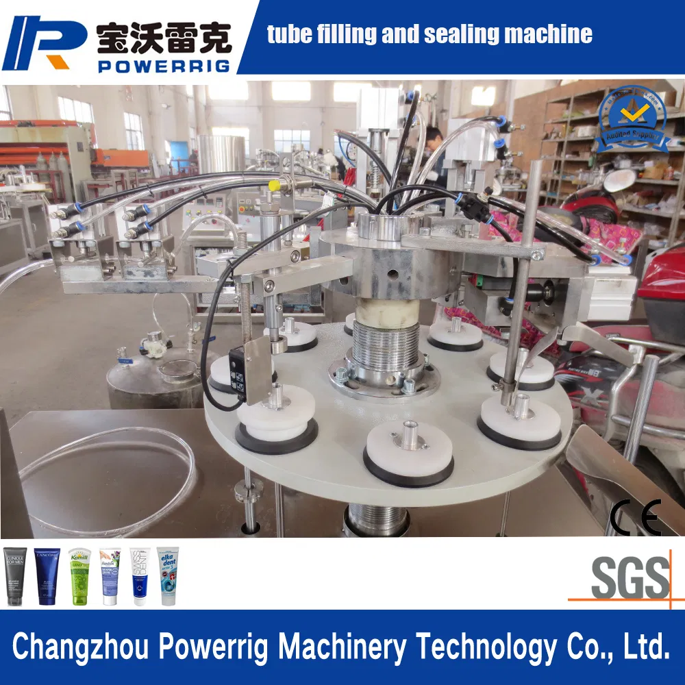 Manual Loading Plastic Tube Filling Sealing Machine for Alcohol Sanitizer Gel