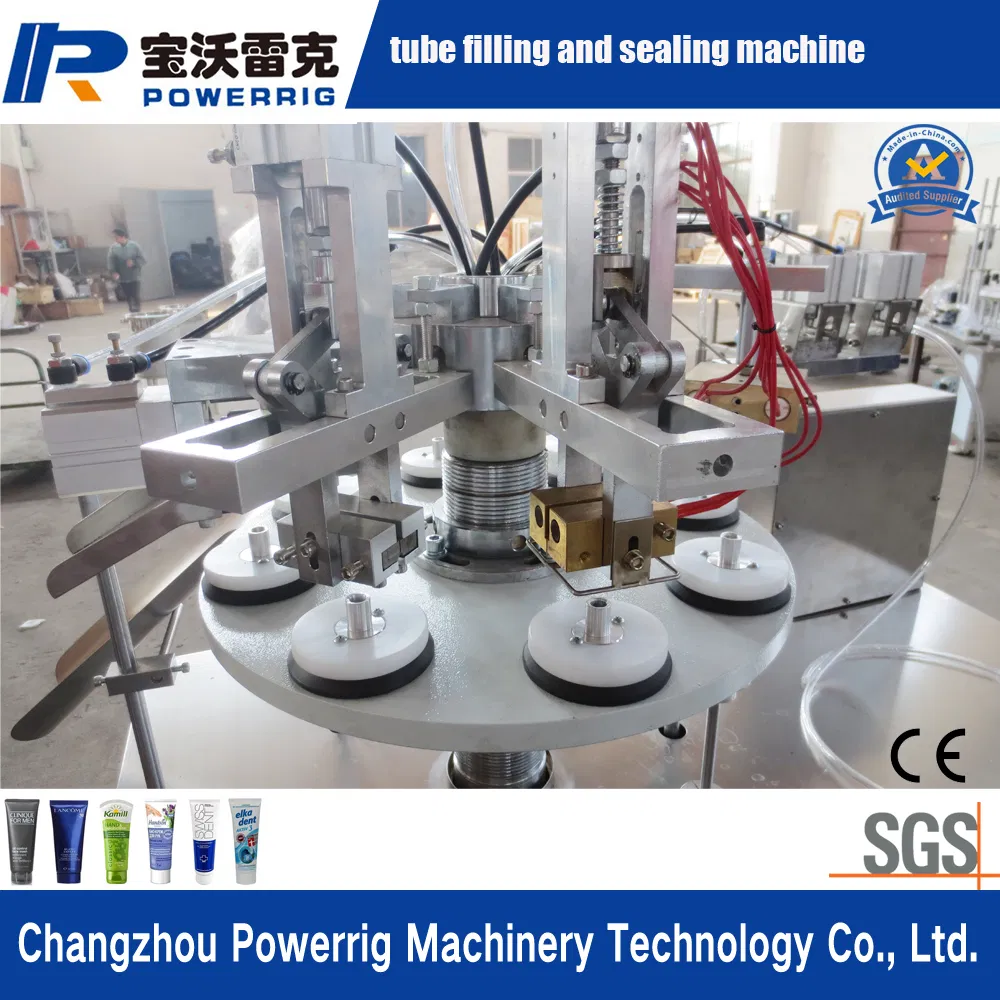 Manual Loading Plastic Tube Filling Sealing Machine for Alcohol Sanitizer Gel