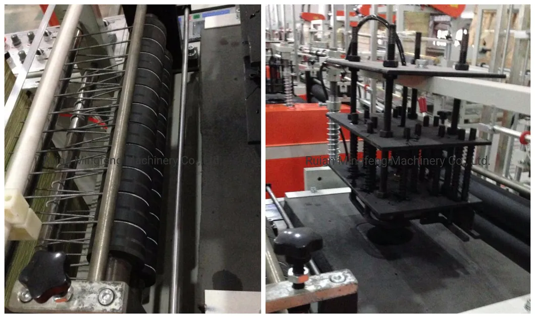 Mingfeng Online Selling Shxj-a Model Automatic Double Layer Plastic Rolling Bag Making Machine Price