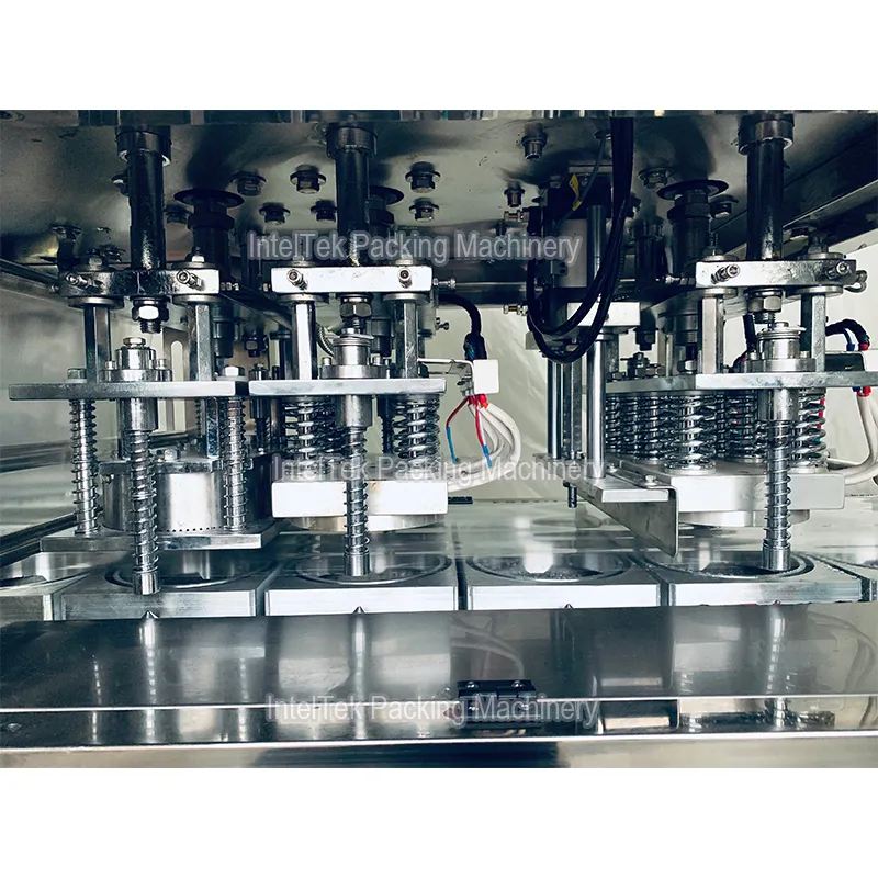 Mini Cup Filler Sealer Plastic Food Container Sealer Pudding Cup Sealing Machine