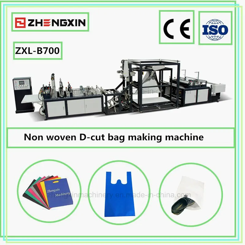 Non Woven Fabric Reusable Bag Making Machine Price (ZXL-B700)