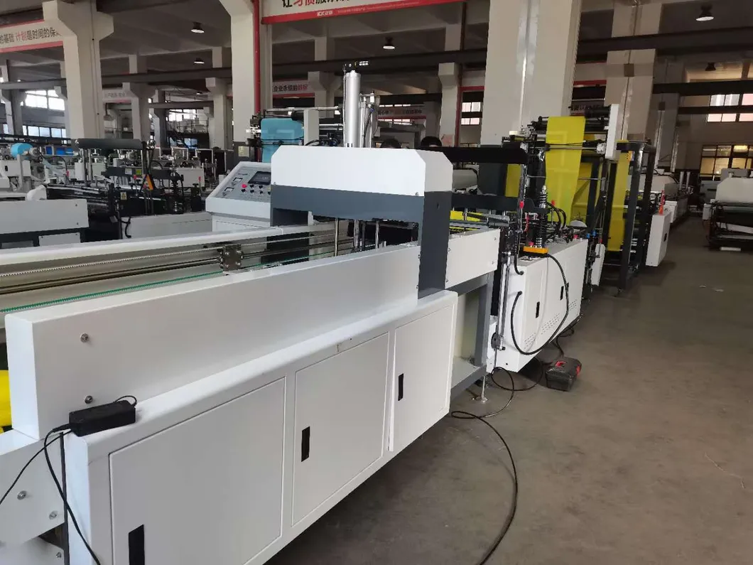 PE Nylon Chicken Biodegradable Cloth Patch Carry Poly Nylon Polythene Garbage T-Shirt Shopping Plastic Bag Making Machine Price