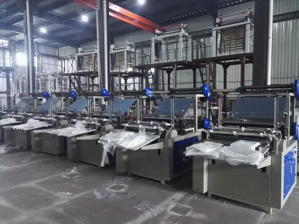 Plastic Bag Making Machine Polythene Bag Making Machine Bottom Sealing Bag Making Machine