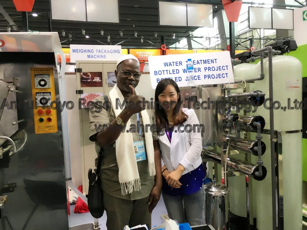 Plastic Bag Sachet Filling Sealing Packing Machine for Pure Water