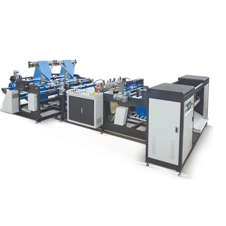 Ribbon Coreless Automatic Poly Draw Rolls Garbage Bag Making Machine