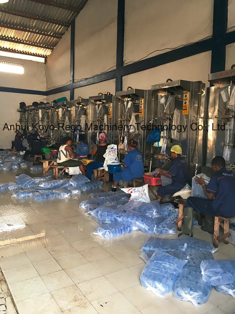 Sachet Bag Liquid Water Milk Filling Packing Machine