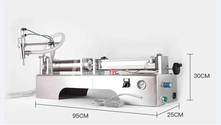 Semi Auto Shampoo/Drink/Water/Oil/Bottle Filling Machine with High Quality