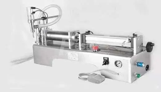 Semi Auto Shampoo/Drink/Water/Oil/Bottle Filling Machine with High Quality