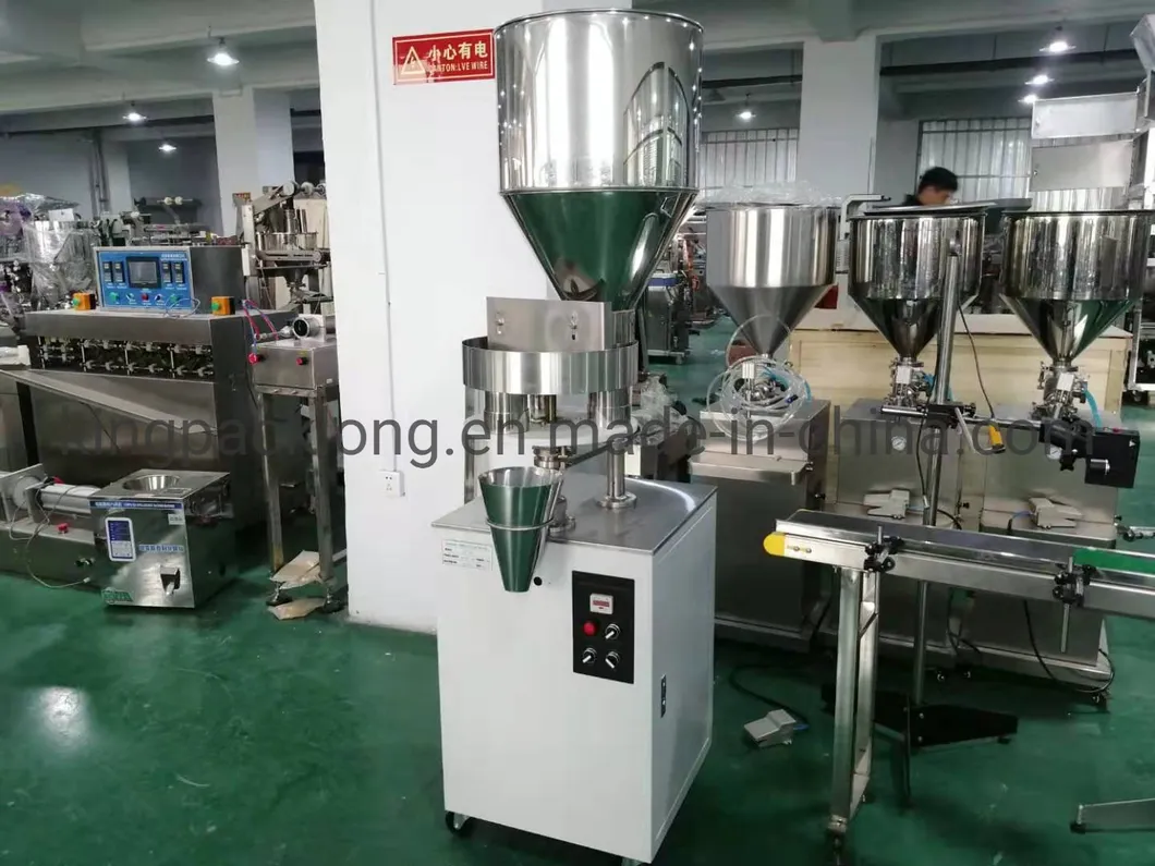 Semi Automatic Granular Sugar Rice Filling Machine with Cup Volumetric Filler