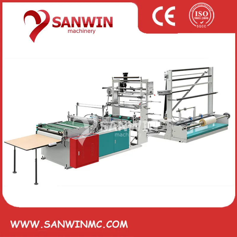 Side Sealing Plastic Garment Bag Making Machine