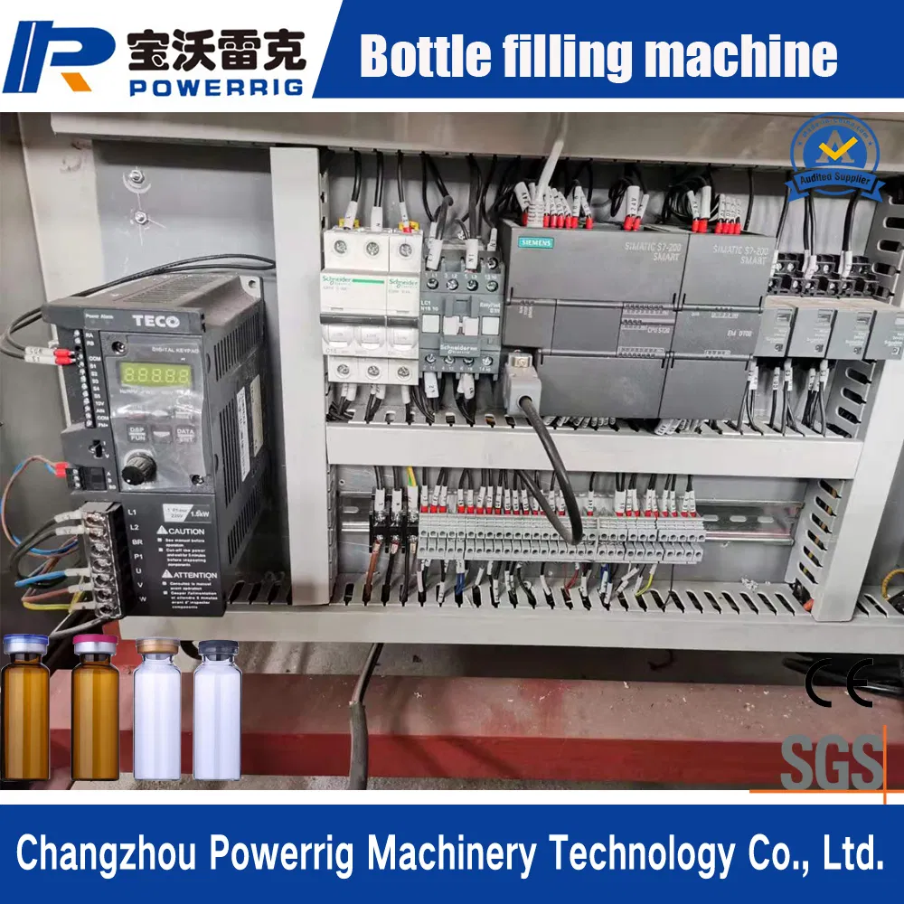 Small Volume E Liquid Chubby Gorilla Bottle Filling Capping Machine Bottling Line