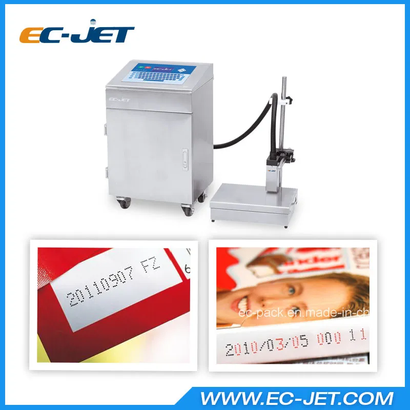 Steel Continuous Inkjet Printer for Expiry Date Printing (EC-JET920)