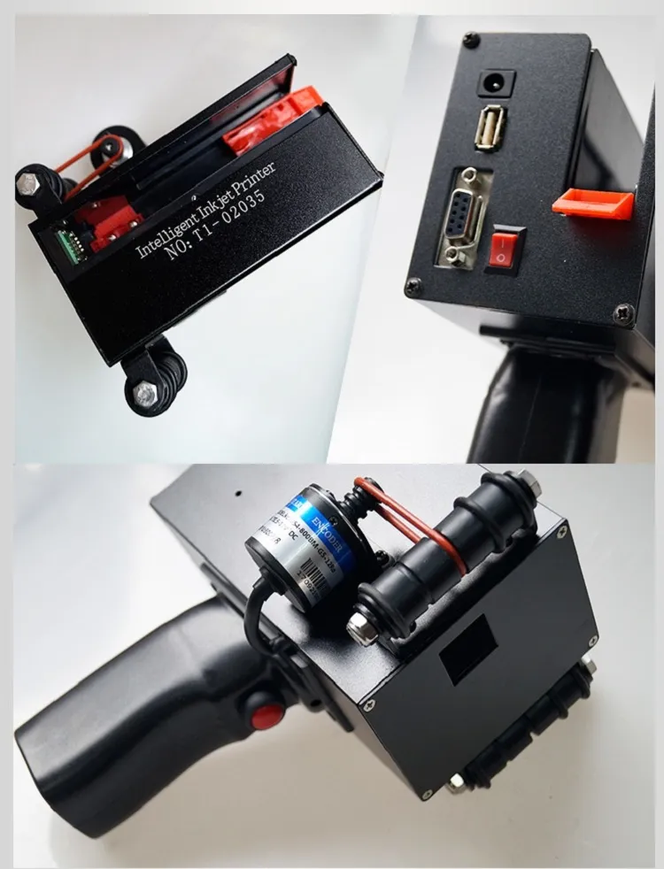 Tij Handjet Printer Barcode Coding Metal Printing Machine