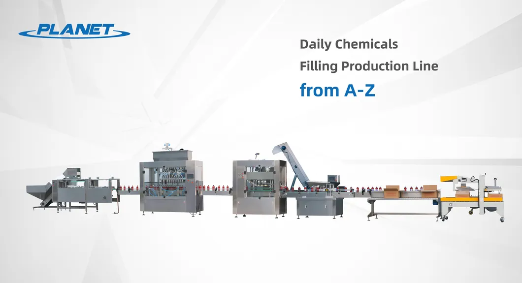 Toilet Cleaner/ Bleach Filling &Capping &Labelling Machines and Equipment